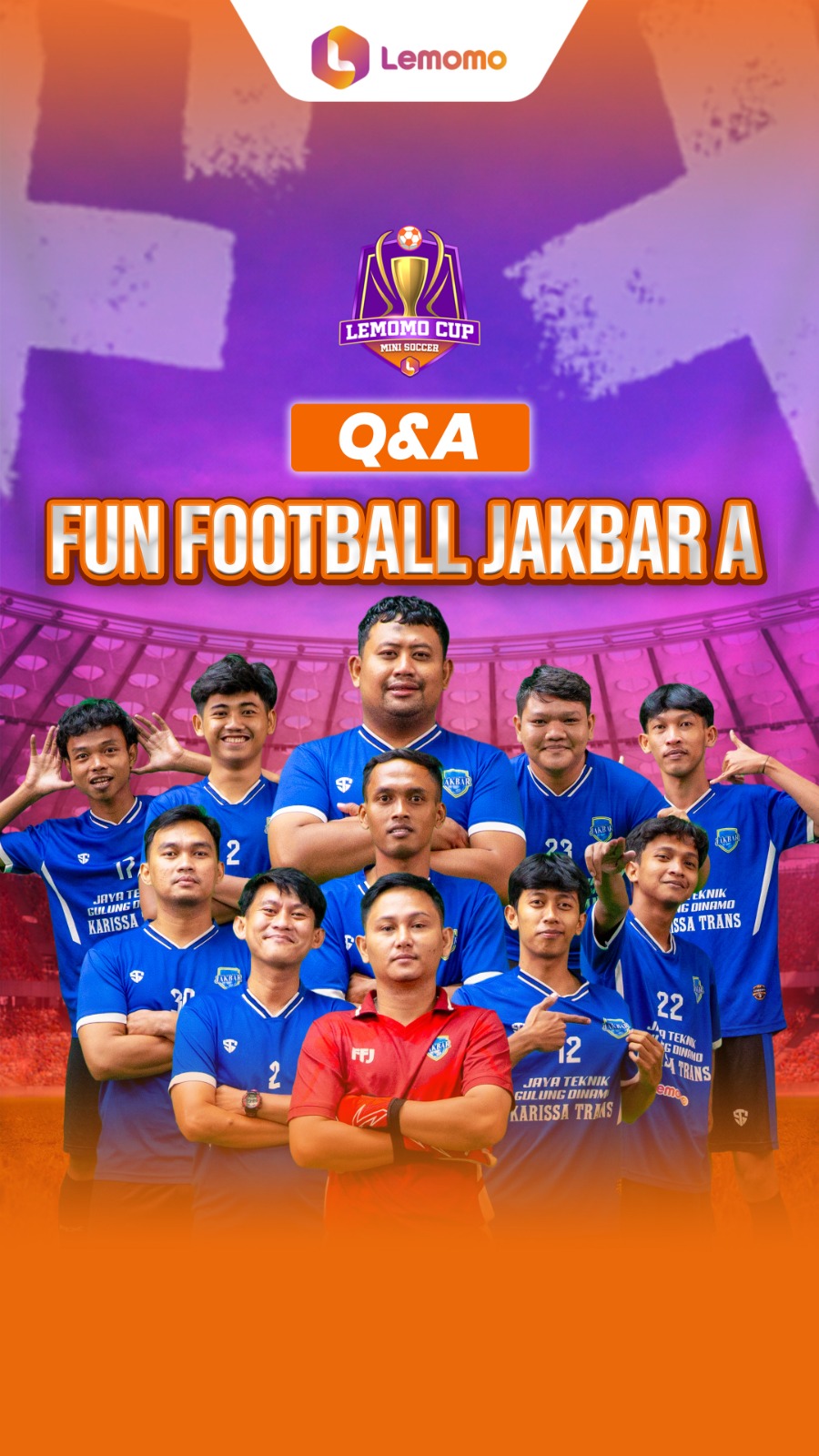 QnA Interview with Fun Football Jakbar FC A