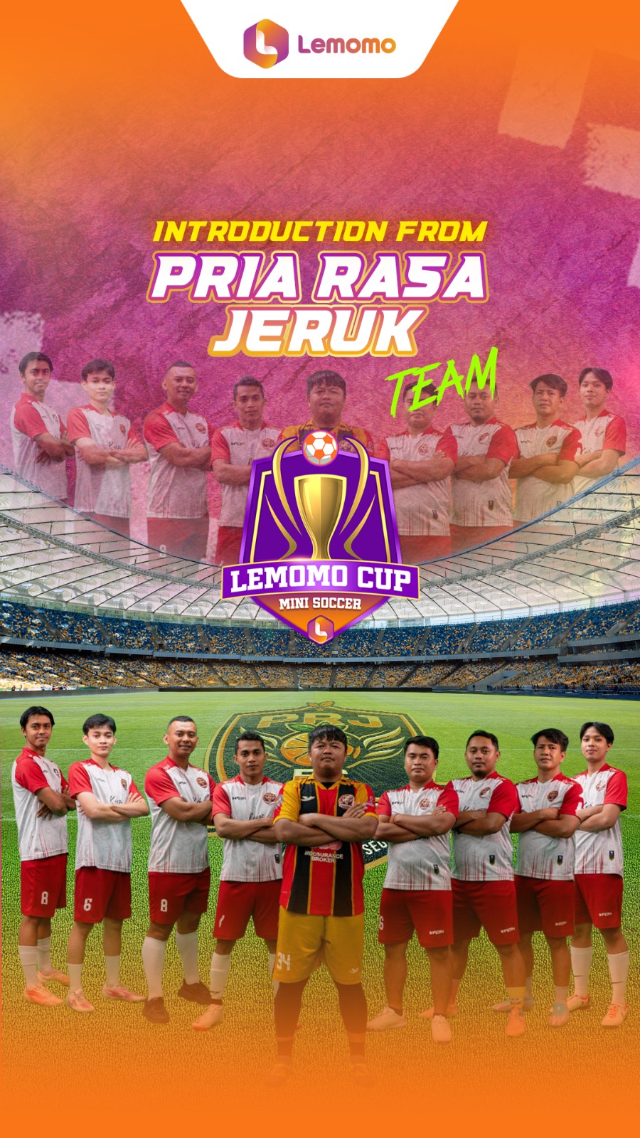 Team Introduction "Pria Rasa Jeruk FC"