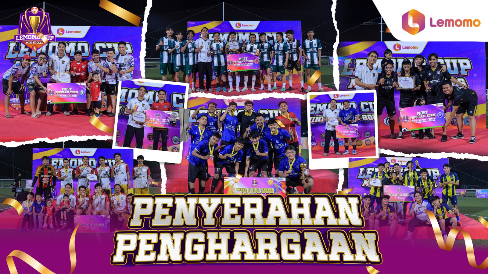 Lemomo Cup 2026: Penyerahan Penghargaan