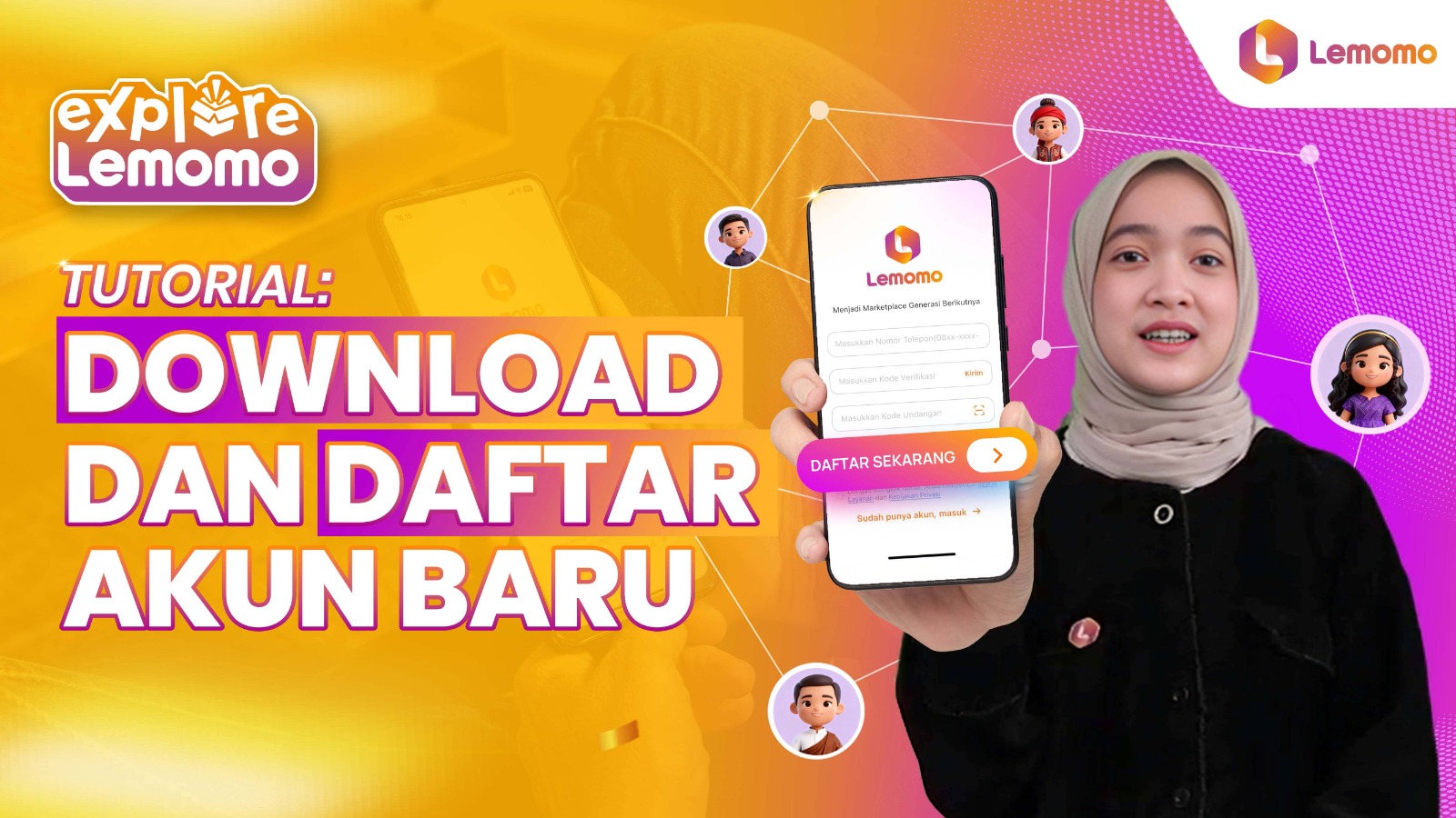  TUTORIAL DOWNLOAD & DAFTAR AKUN BARU