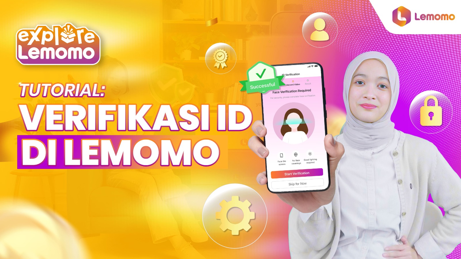 TUTORIAL VERIFIKASI ID DI LEMOMO
